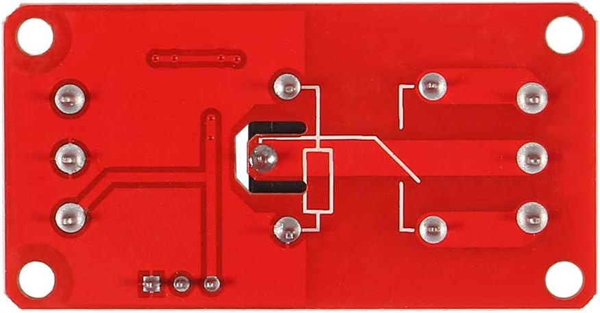 5Pcs DC 5V 1 Channel Relay Module Board Shield with Optocoupler Isolation Support High or Low Level Compatible Development Board Trigger