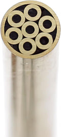 Mosaic Pin - (0.218 (7/32) Inch Diameter) - (719BBB) - (Brass Outer Material)(Brass Inner Material) - Decorative