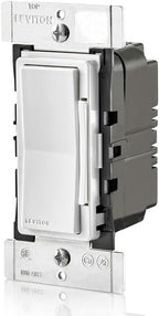 Leviton Decora Digital Dimmer Switch, DDM06-1LZ, White/Ivory/Light Almond