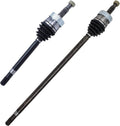 Detroit Axle - 4WD Front Driver & Passenger Side CV Axle Shafts Replacement