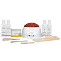 Student Starter Waxing Kit - All-Purpose Honee Hair Removal Wax Kit with Wax Warmer, Pre & Post Care, Muslin Strips