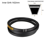 uxcell A56 Drive V-Belts 56" Inner Length 13mm Width 8mm Thick JIS Standard A-Section Rubber Drive Industrial Transmission Belt