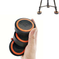 3 PCS Anti-Vibration Suppression Pads Diameter 7.6cm(3") Telescope Mounts