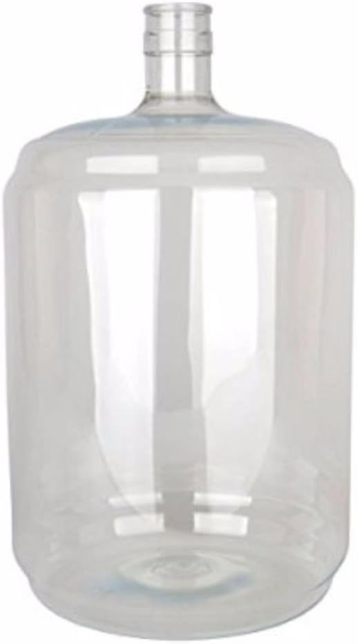 FastRack 5 Gallon Carboy (PET) | Clear Plastic Fermenter & Fermentation Jar | Food Grade BPA-Free Wine Carboy 5