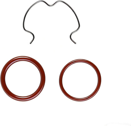 500-315 Lower Radiator Hose Clip & Seal Kit Compatible with 2006 2007 2008 2009 2010 2012 2013 2014 2015 2016 Duramax