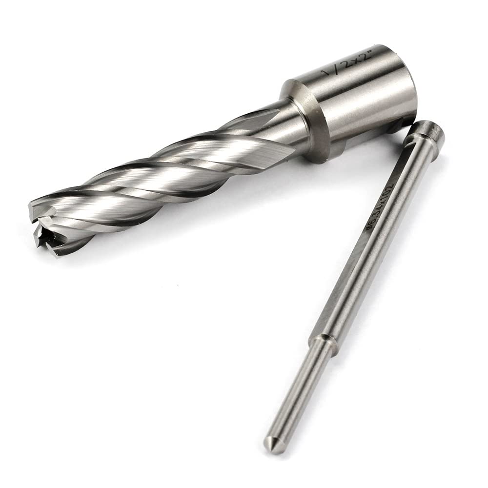 OSCARBIDE 1/2" x 2" HSS Annular Cutter 3/4" Weldon Shank Mag Drill Bit