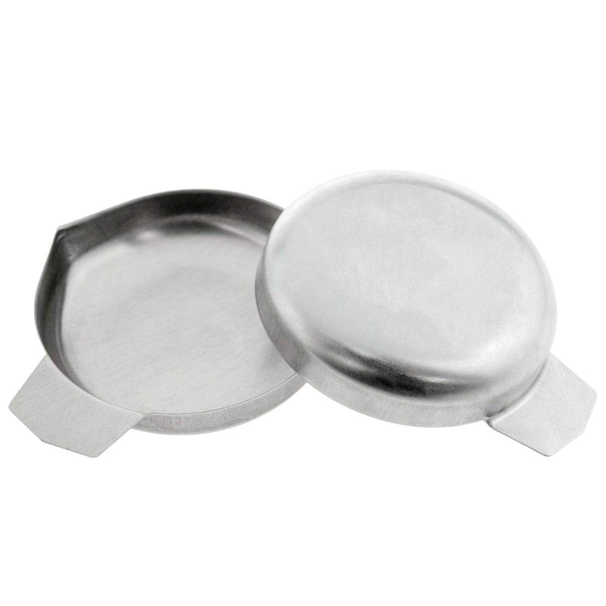 5 Pcs Silver Set, Includes 4 Electronic Scale Trays and 1 Scoop