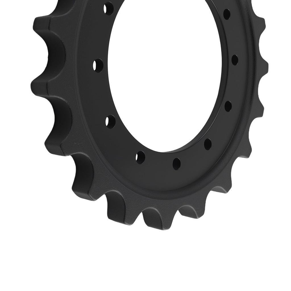 maXpeedingrods Drive Motor Sprocket for Bobcat E45 E50 E55 E60 E55 E55 E55Z E60 E55, 12 Mounting Holes 19 Teeth, Replace# 7199008, 7262436