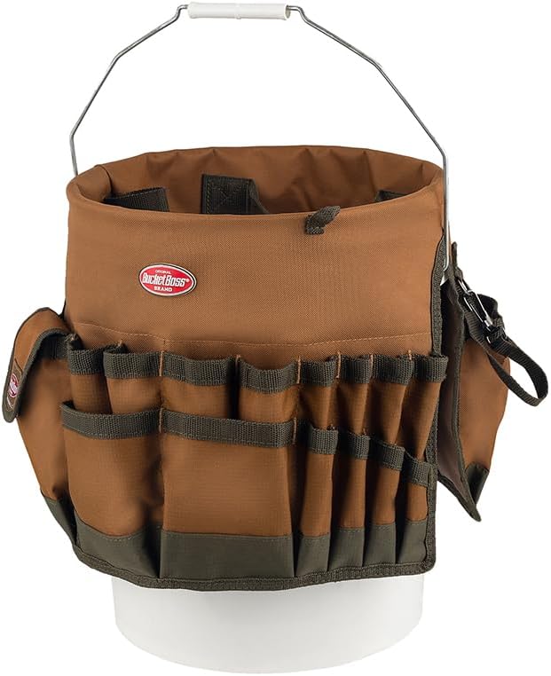 The Bucketeer Bucket Tool Organizer in Brown, 10030