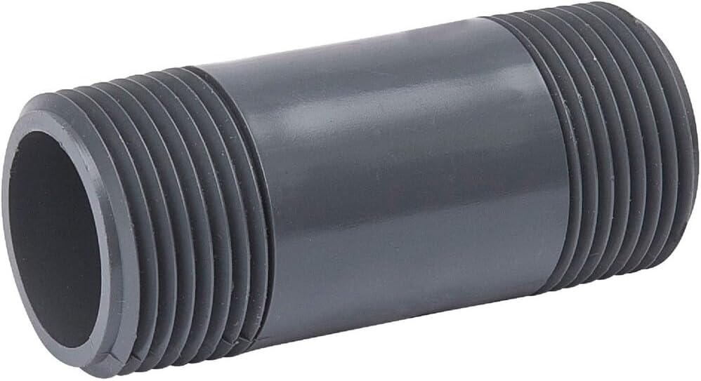Mueller BK Products Schedule 80 1/2 in. MPT x 4 in. L PVC Nipple