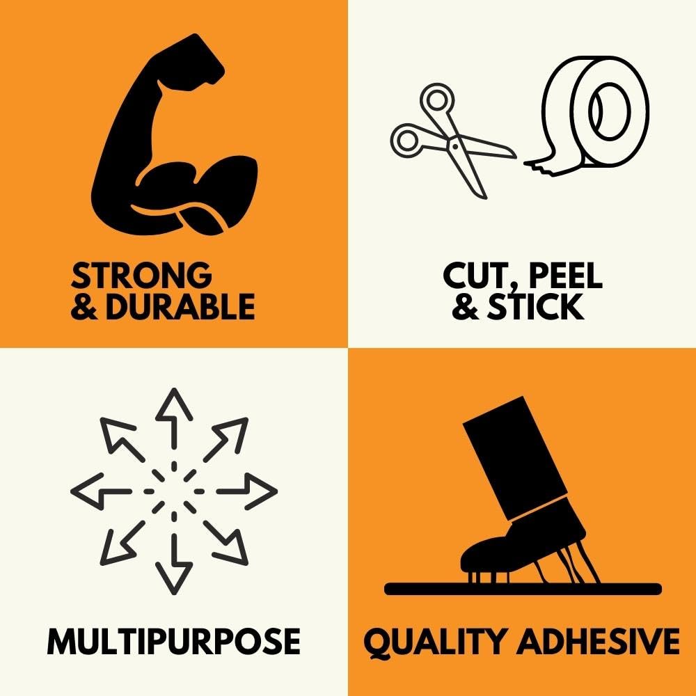 PSBM Wolverine 4.1 Kraft Reinforced Gummed Tape, 10 Rolls 5.1 Mil 2.75 Inch 150 Yards Per Roll, Water Activated
