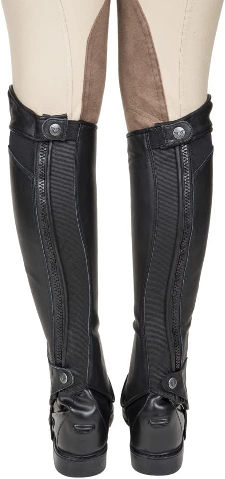 Ladies Derby Leather Half Chaps