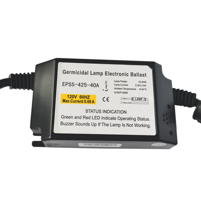 10-40W 120V EPS5-425-40A Electronic Lamp Ballasts with Buzzer Sounds Alarm Function