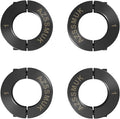 1" Bore Double Split Shaft Collar Black Oxide Set Screw Style (4 PCS)