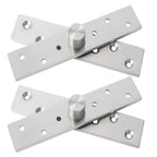 2-Pack Center Pivot Hinges, 360° Hidden Door Hinges, 3.74 x 0.79 in, Medium