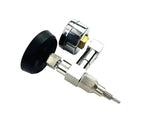 Compatible for E61 Semi-Automatic Espresso Machine, Brewing Head Pressure Gauge Thermometer Modification Accessories(Black)