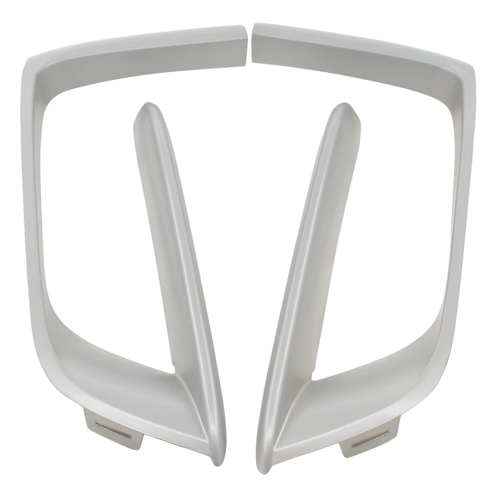 Front Driver and Passenger Side Bumper Trim Molding for BMW