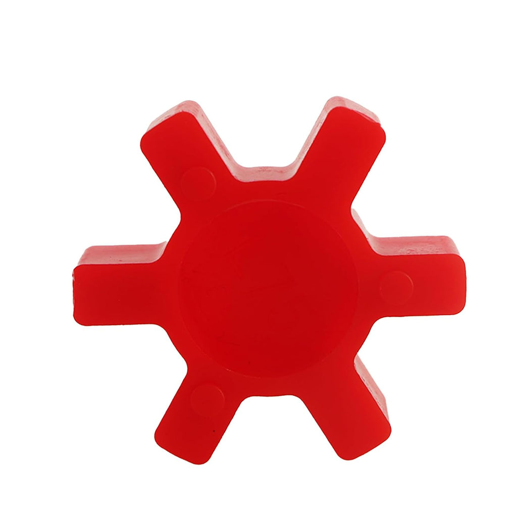 4PCS Rubber L Jaw Coupling Shaft L075 Polyurethane Solid Coupling Center Insert Outer Diameter 44mm Hexagonal Elastic Jaw Cushion Gasket
