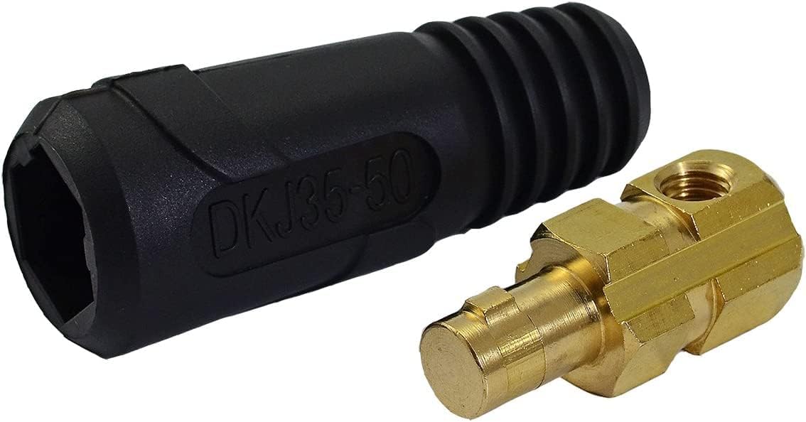 RIVERWELD TIG Welding Cable Panel Connector Plug DKJ35-50 315A 2pcs