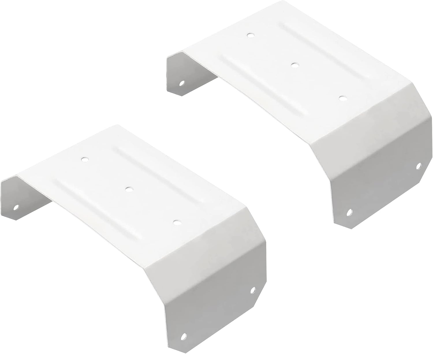 Downspout Gutter Pipe Clip Hidden Bracket 3x4 ，rain gutter downspout extension (2)