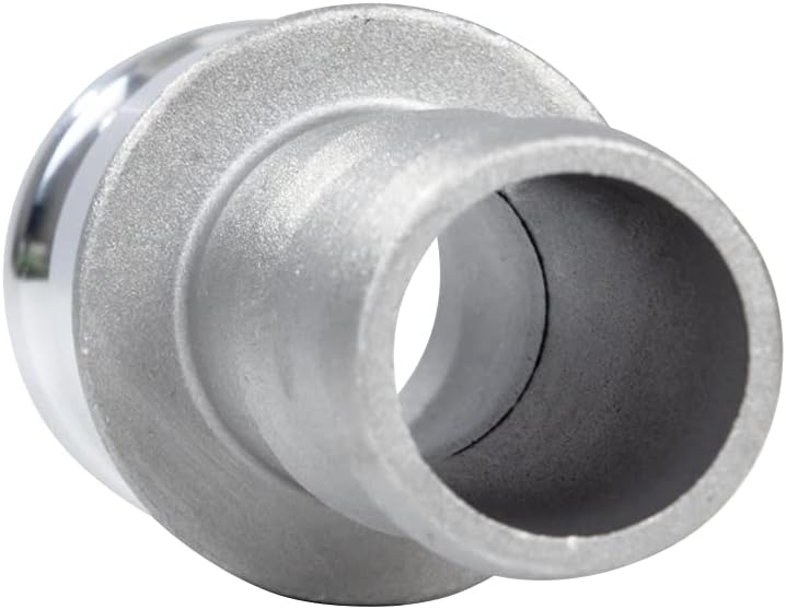 2pk Aluminum 1.5" Camlock Hose Fittings - Type E Cam & Groove, Fittings (Male Adapter x Coupling)