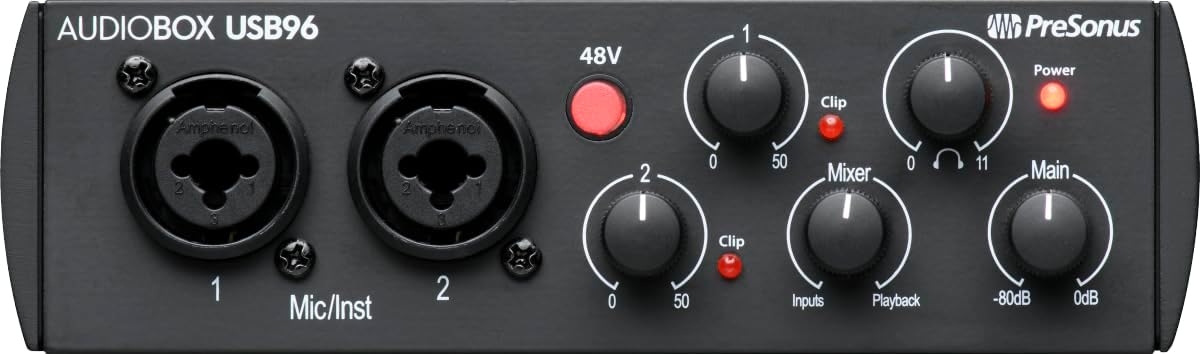 AudioBox 96 25th Anniversary USB Audio Interface