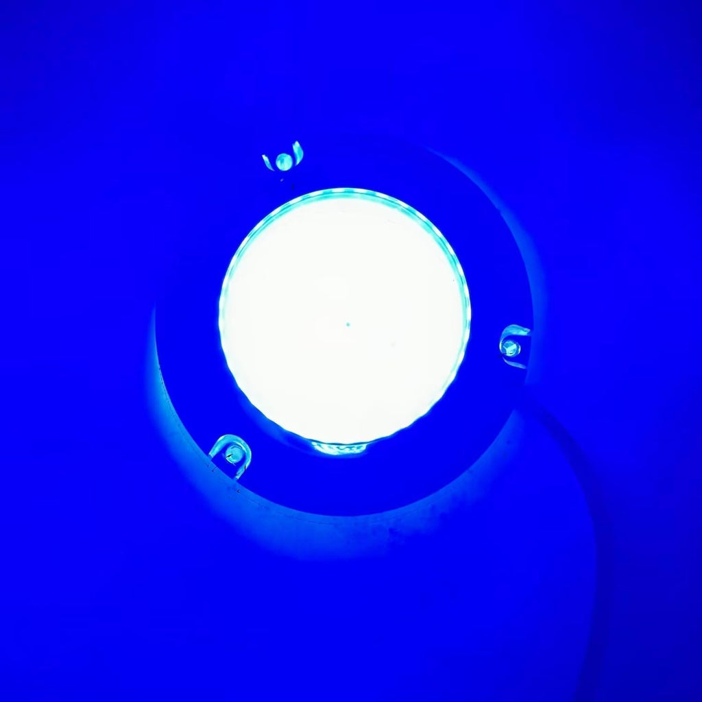 90led Underwater Boat Lights,Blue DC10-30V IP68 Waterproof Surface Mount