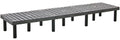 373-962412DPP Polymer Dunnage Rack, Vented, 1400 lb. Load Capacity, polyethylene, Made in The USA