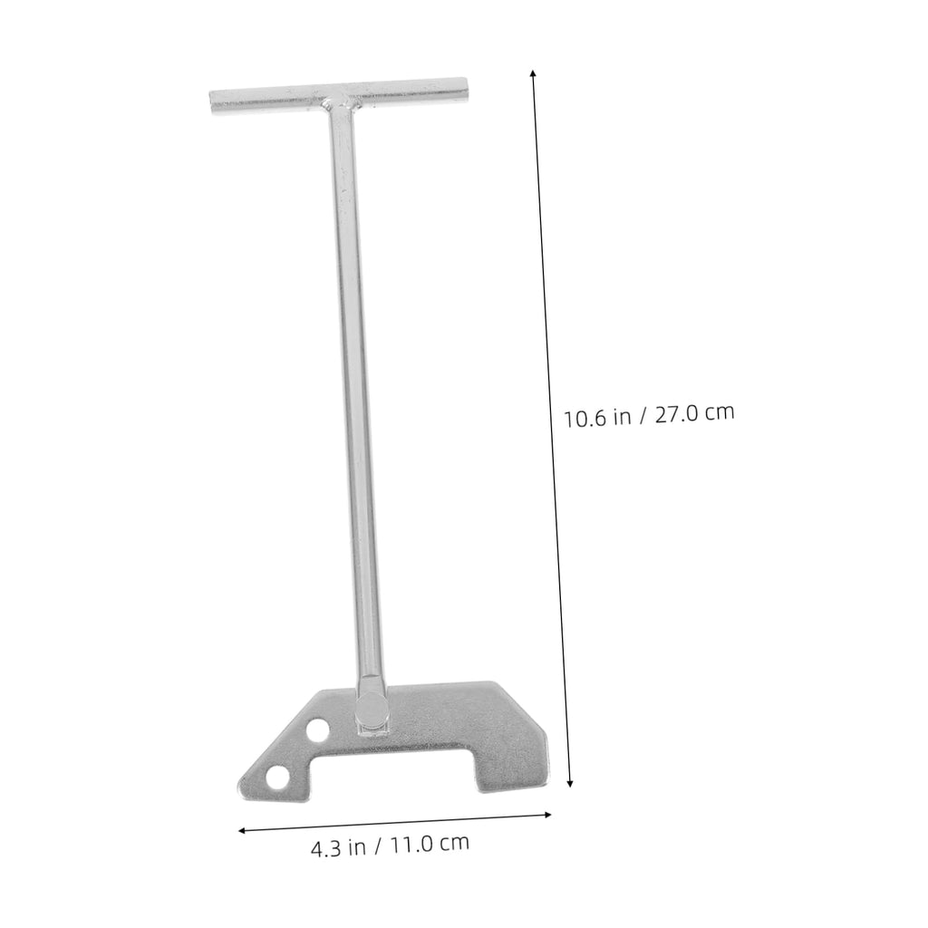 Hemobllo Sturdy Material Garbage Disposal Wrench Clog Removal Tool Kitchen Sink Cleaning Compatible