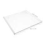 Tempered Glass Refrigerator Shelf Divider Rack for Kitchen Organization