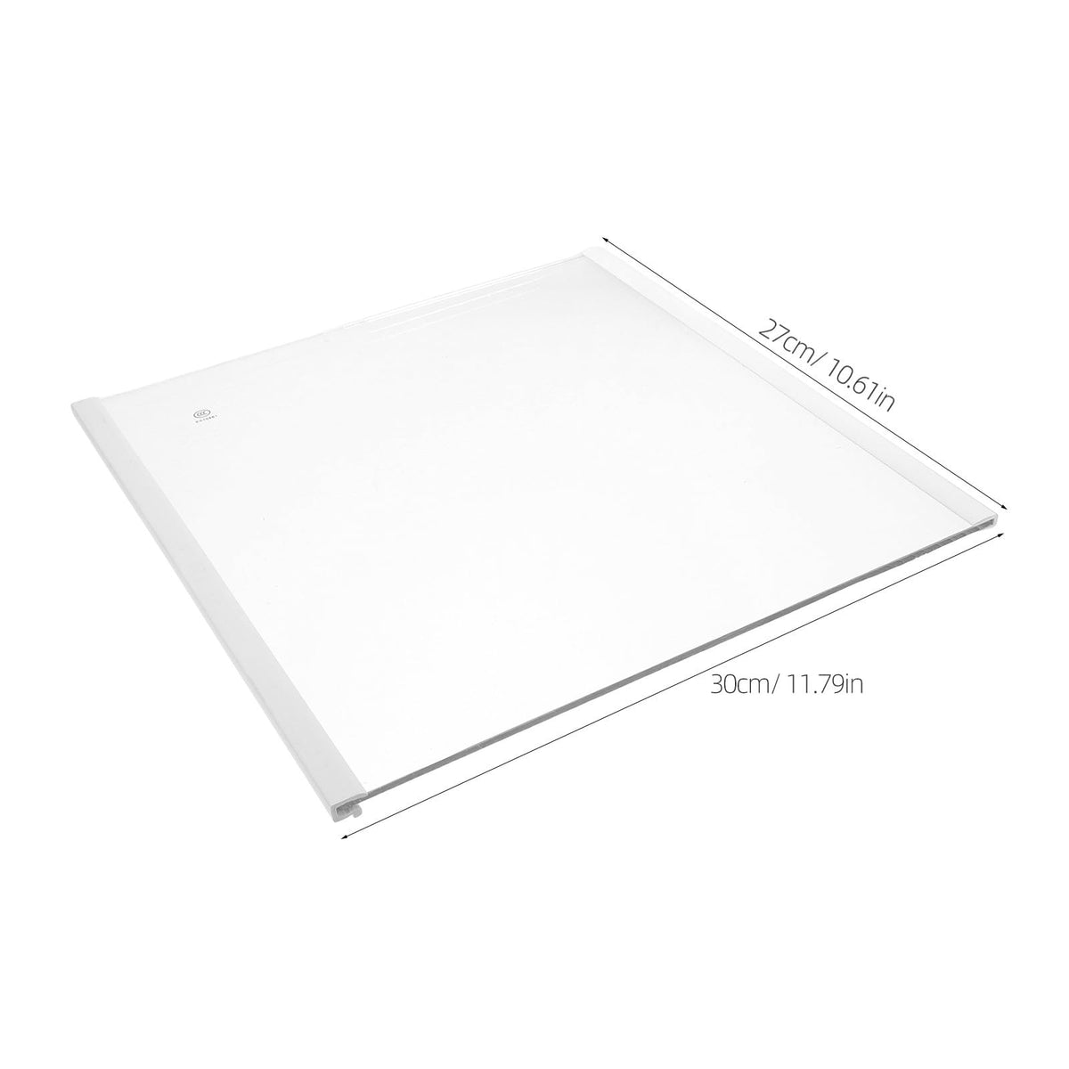 Tempered Glass Refrigerator Shelf Divider Rack for Kitchen Organization