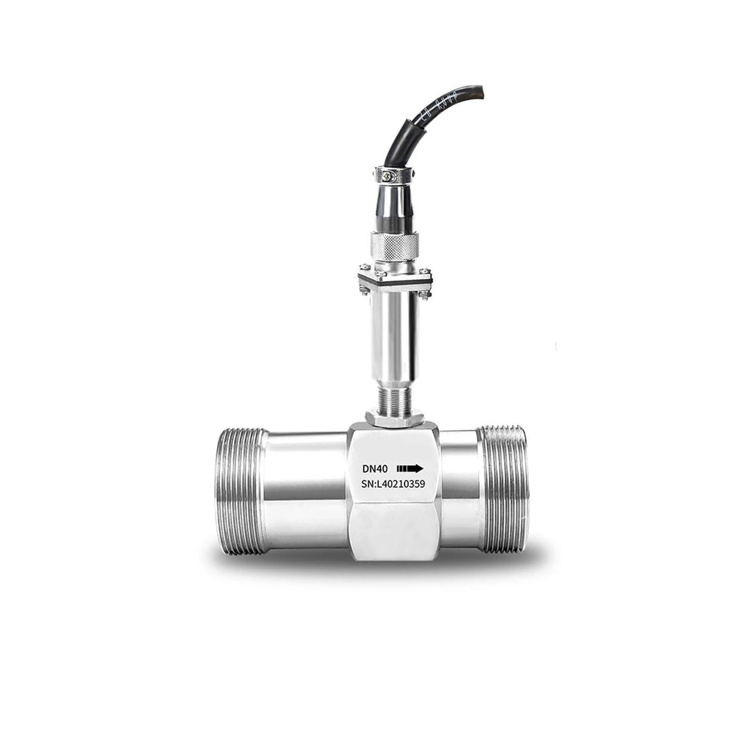 Turbine Flow Meter Pulse Signal Threaded Open Channel