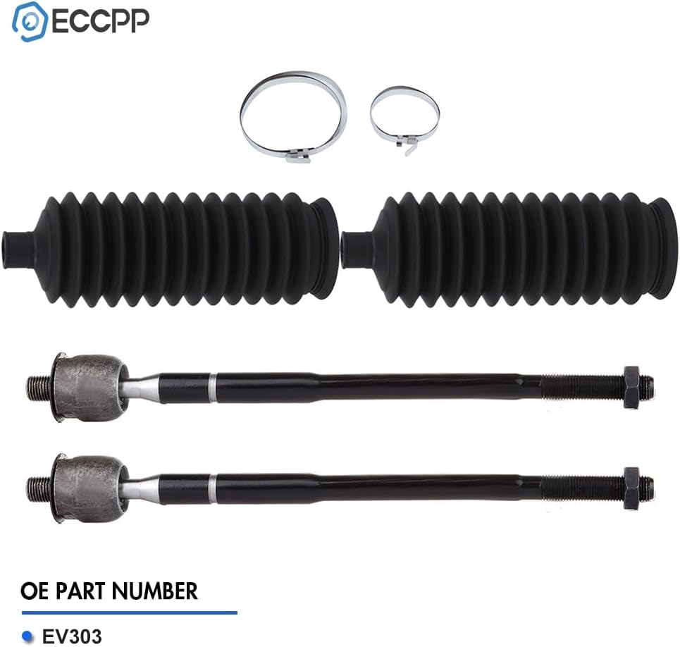 ECCPP Front Inner Tie Rod End Fit 1993-2002 for Toyota for Corolla