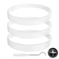 3Pcs Rubber Gaskets Blender Replacement Parts Compatible with Ninja (Medium2)