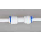 E-outstanding 5-Pack RO Water System Equal Straight 1/4" Plastic Quick Pipe Fitting Reverse Osmosis Connector