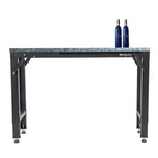 Metal Table Legs and Adjustable Workbench Legs, Heavy Steel Frame