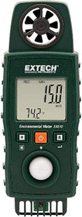 Extech EN510 10-in-1 Environmental Meter, Air, Light, Sound, Climate