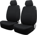 Car Seat Covers, Canvas Seat Protectors for Two Front Seats, Universal Fits Sedan Cars, SUVs, Trucks, and Mini Vans