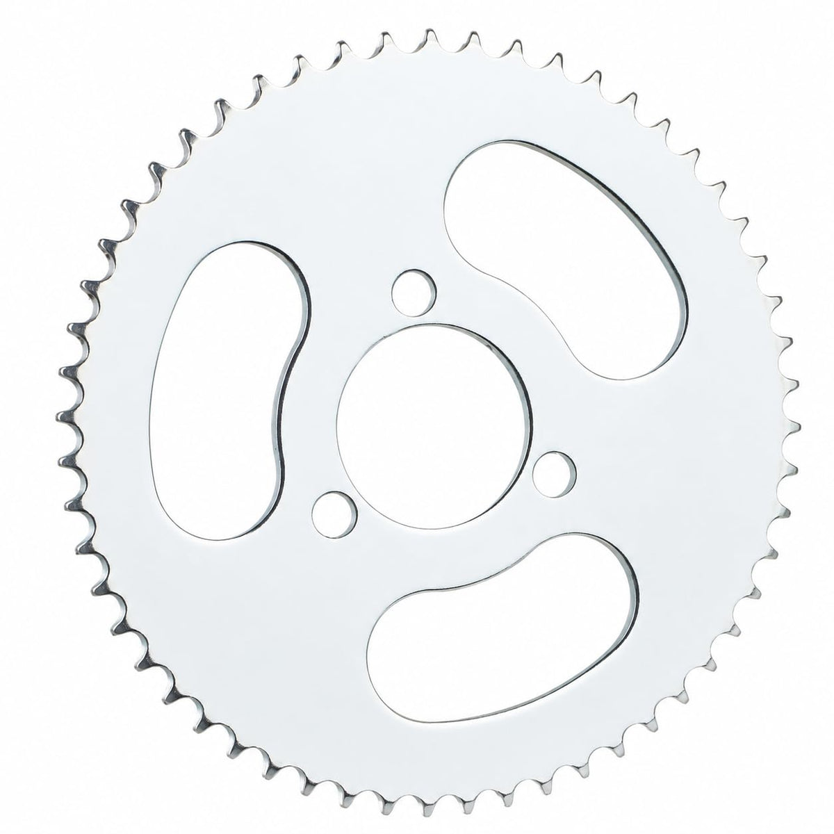 Scooter Sprocket, Metal 55 Tooth 25H 3 Holes Crankset Gear Plate Electric Scooter Sprocket Accessory