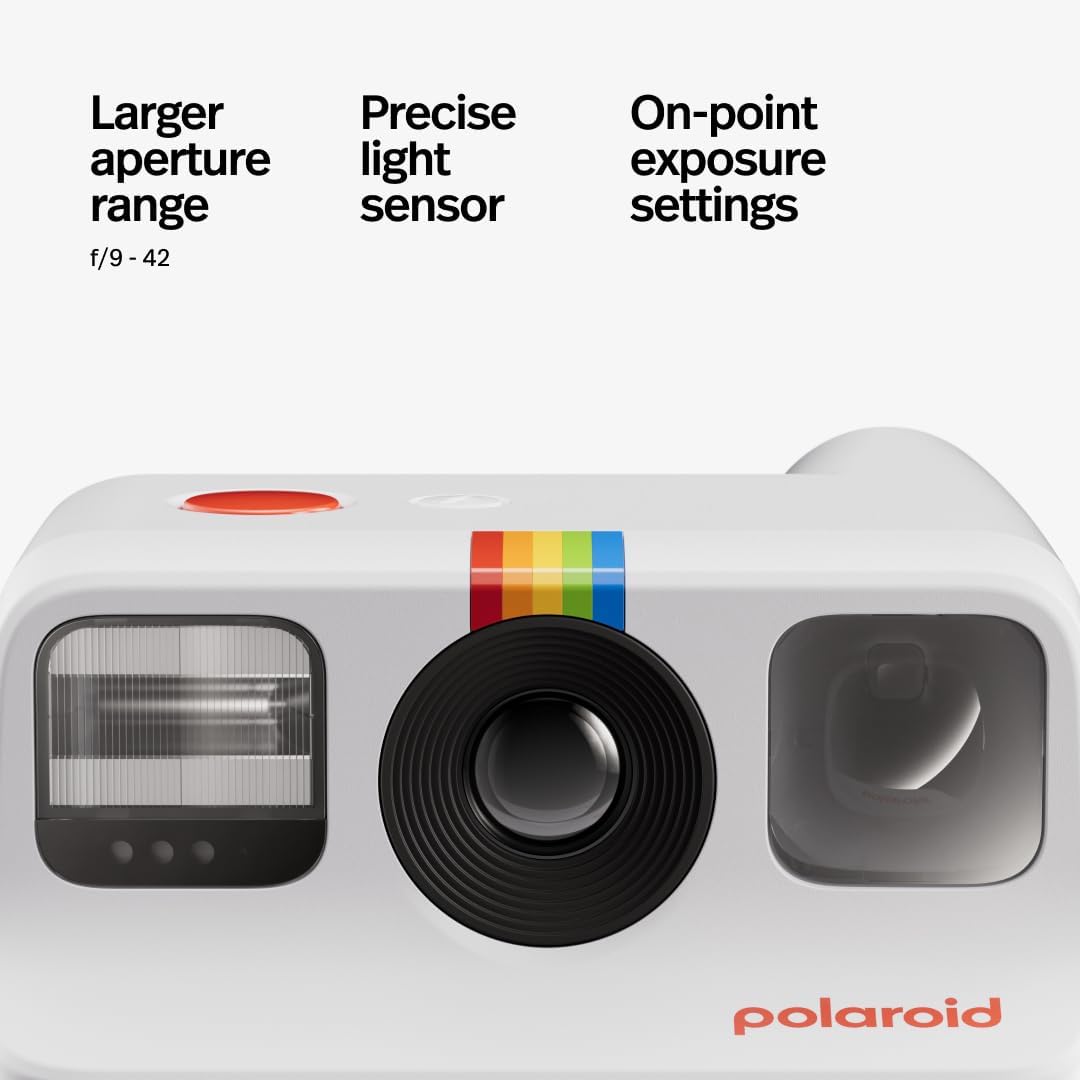 Go Generation 2 - Mini Instant Camera + Film Bundle (16 Photos Included) - Black (6280) | Includes Polaroid Go GEN2