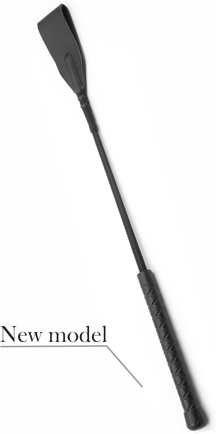 Leather Horse Whip 20" Crop 18" Set, Leather Whip, Horse Crop, Red Riding Whip, Black Riding Crop Leather, Riding