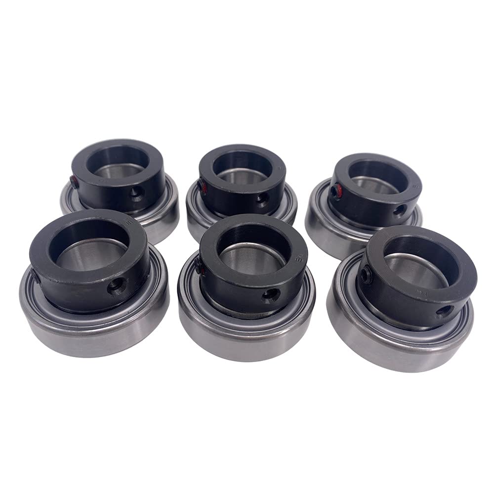 DEEG 6PCS Mower Deck Spindle Bearing Replacement CSA205-16 25.4X52X15/31mm