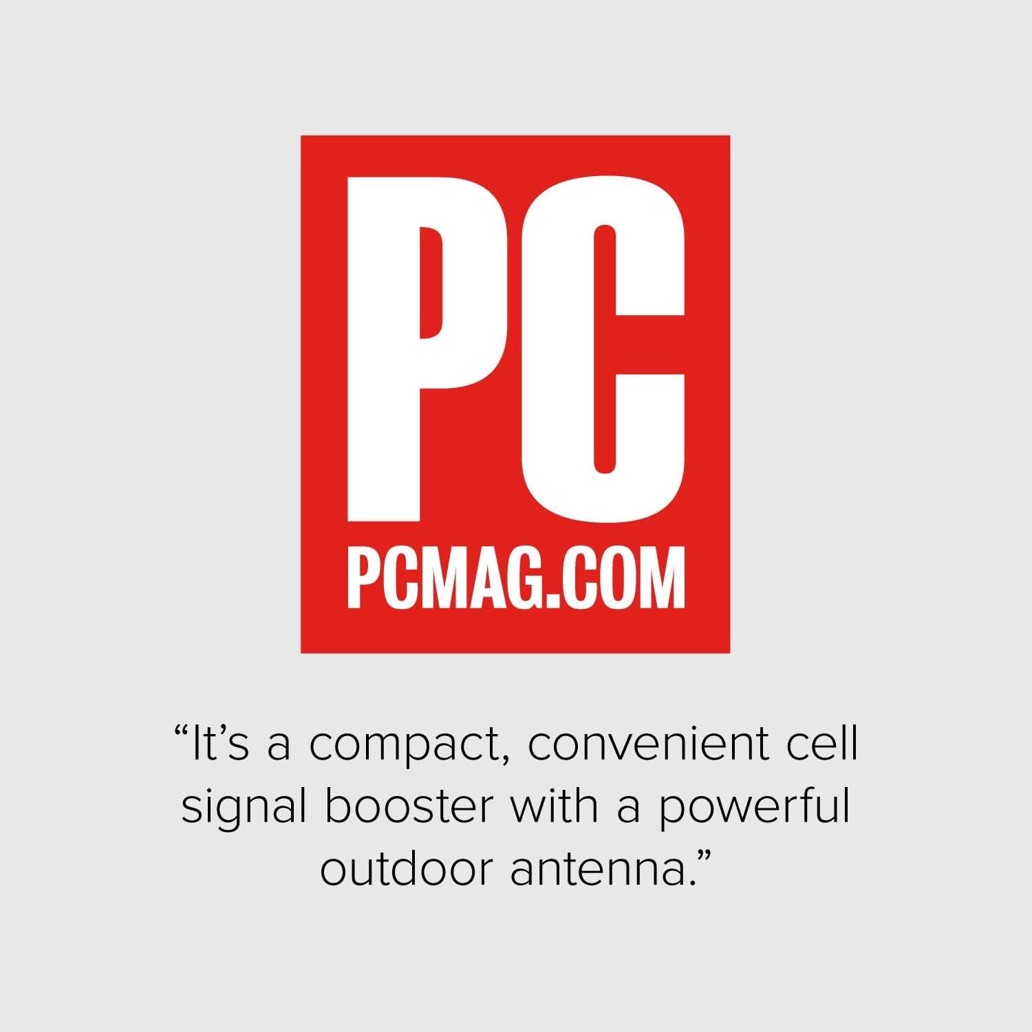 Home Studio Lite - Cell Phone Signal Booster for Verizon and AT&T only | Boosts 5G, 4G LTE up to 3,000 sq. ft | Made