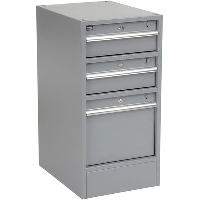 3 Drawer Workbench Pedestal W/Built-in Base