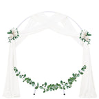 Wedding Arch Draping Fabric Sheer Chiffon Curtain Drape Wedding Party Decor