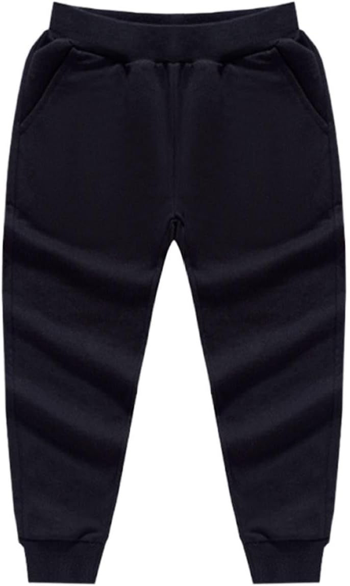 Toddler Zip up Hoodie Pants Sets 2pc Plain Soft Hooded Coats+Joggers Sweatpants Baby Boys Fall Cotton Tops Outfits