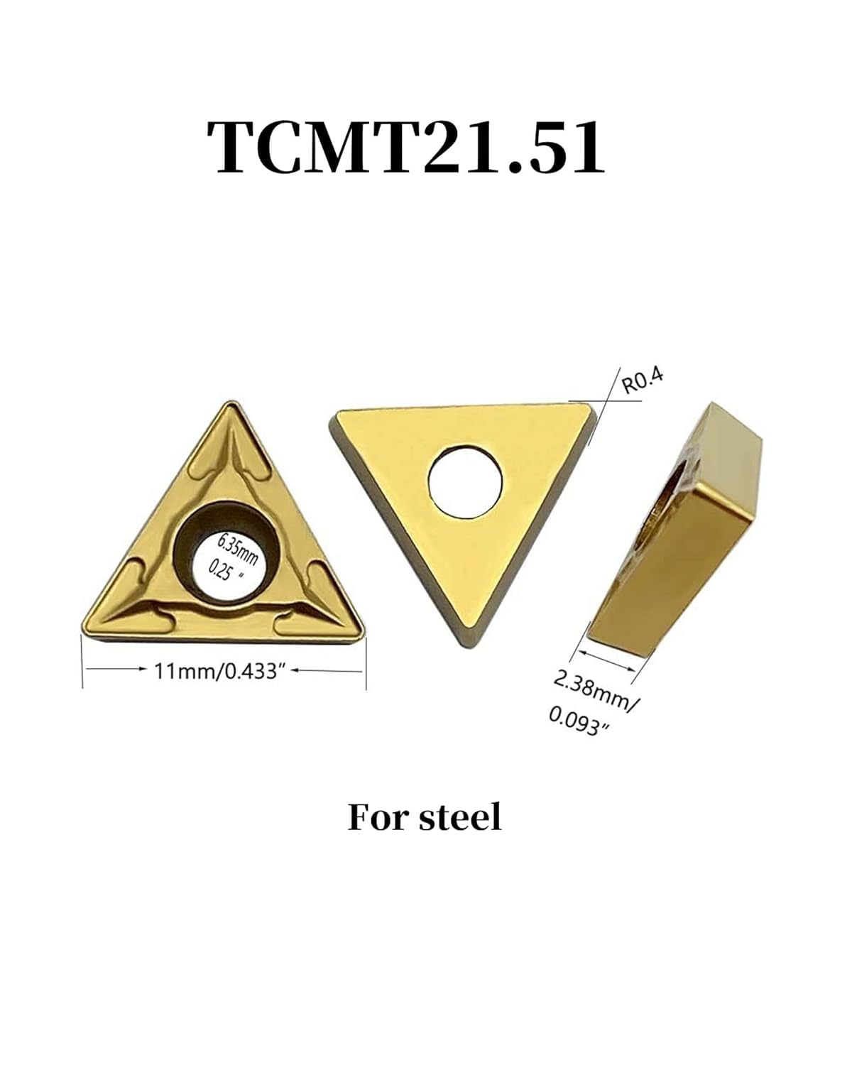 GBJ 1/2in Boring Bar Set Precise Internal Lathe Machining