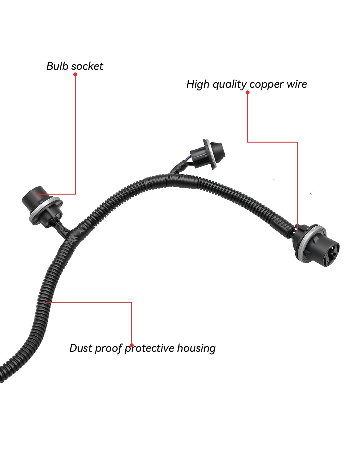 23295977 Tail Light Wiring Harness Fit for Silverado GMC Sierra 2016-2019