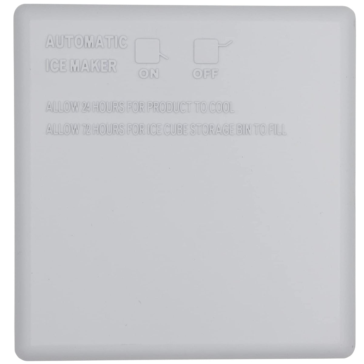 Supplying Demand W10289690 Refrigerator Ice Maker Head Front Cover