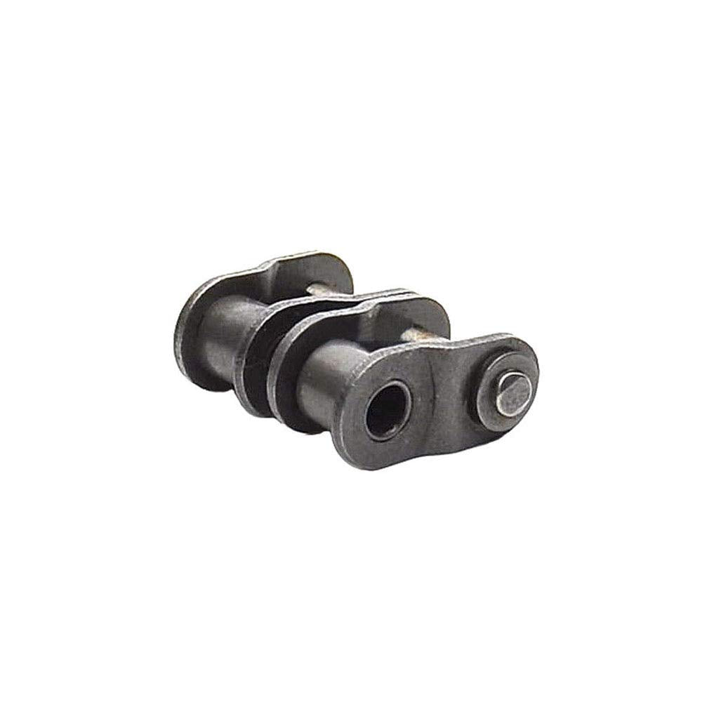 #50-2 Double Strand Roller Chain Connecting Link Half Link for 10A-2 Chain x2Pcs